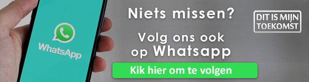 Volg ons ook op Whatsapp